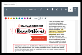 New! Canvas Student Annotations without the App